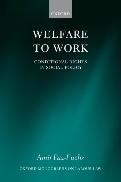 Cover image for book Welfare to Work