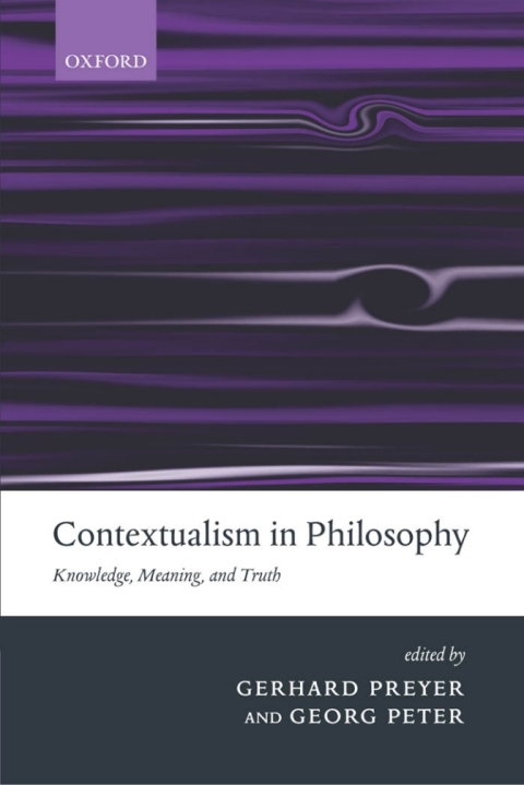 Cover image for book Contextualism in Philosophy