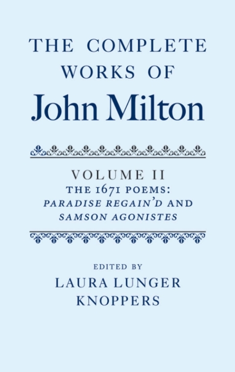 Cover image for book The Complete Works of John Milton: Volume II