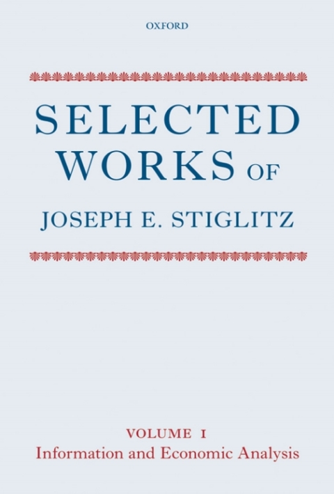 Cover image for book Selected Works of Joseph E. Stiglitz