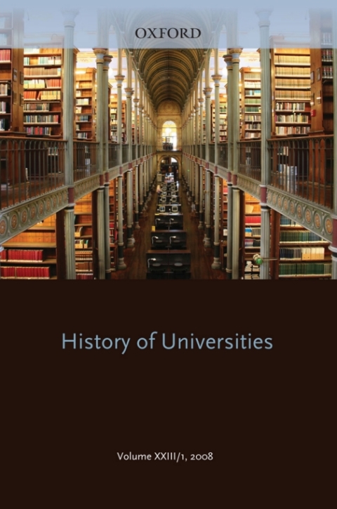 Cover image for book History of Universities