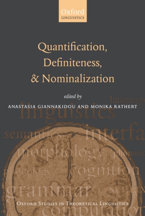 Cover image for book Quantification, Definiteness, and Nominalization