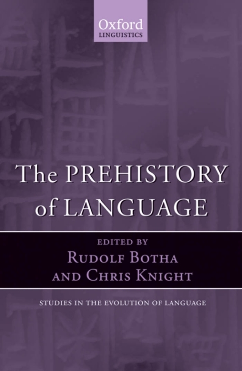 Cover image for book The Prehistory of Language