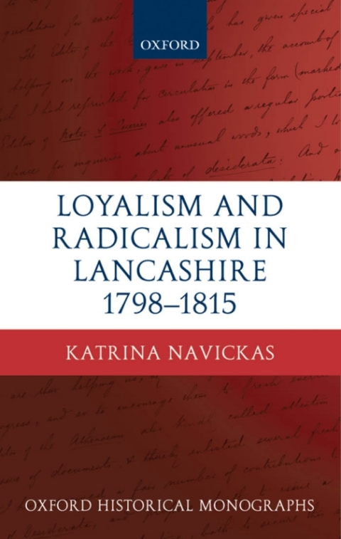 Cover image for book Loyalism and Radicalism in Lancashire, 1798-1815