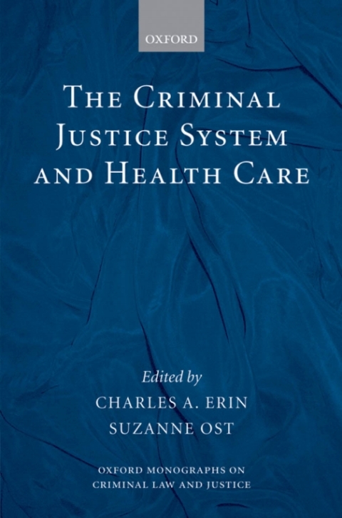 Cover image for book The Criminal Justice System and Health Care