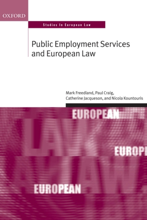 Cover image for book Public Employment Services and European Law