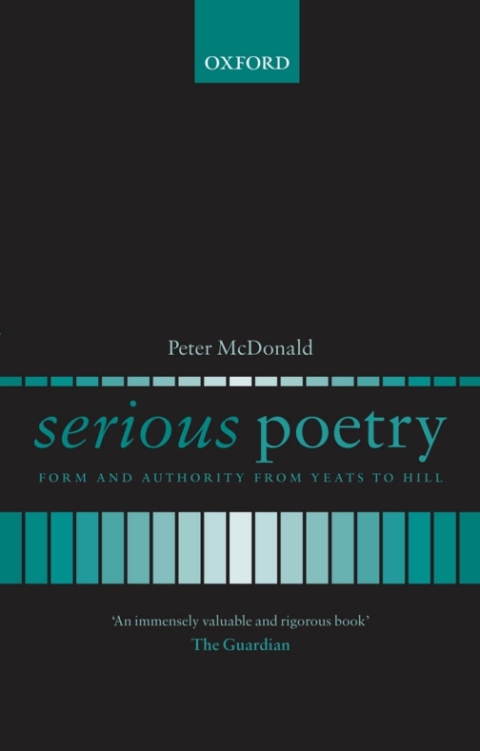 Cover image for book Serious Poetry
