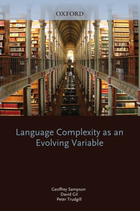 Cover image for book Language Complexity as an Evolving Variable