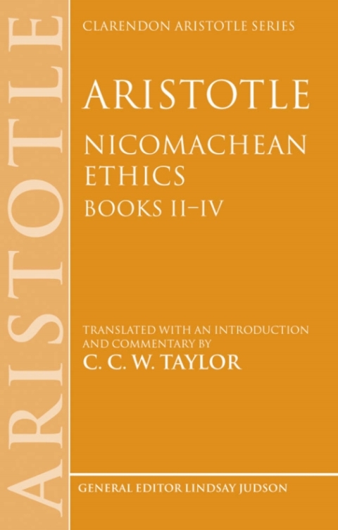 Cover image for book Aristotle: Nicomachean Ethics, Books II—IV