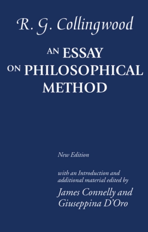 Cover image for book An Essay on Philosophical Method