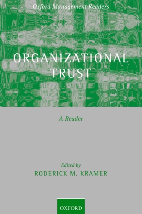 Cover image for book Organizational Trust