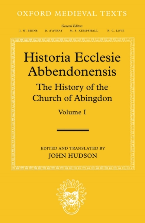 Cover image for book Historia Ecclesie Abbendonensis