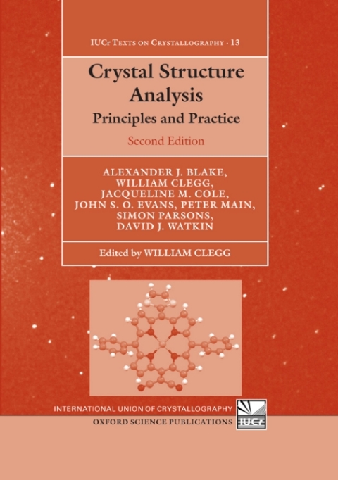 Cover image for book Crystal Structure Analysis