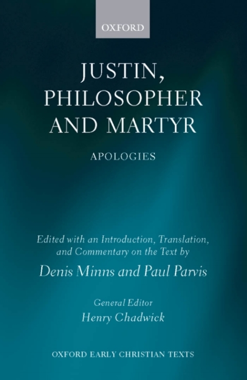 Cover image for book Justin, Philosopher and Martyr