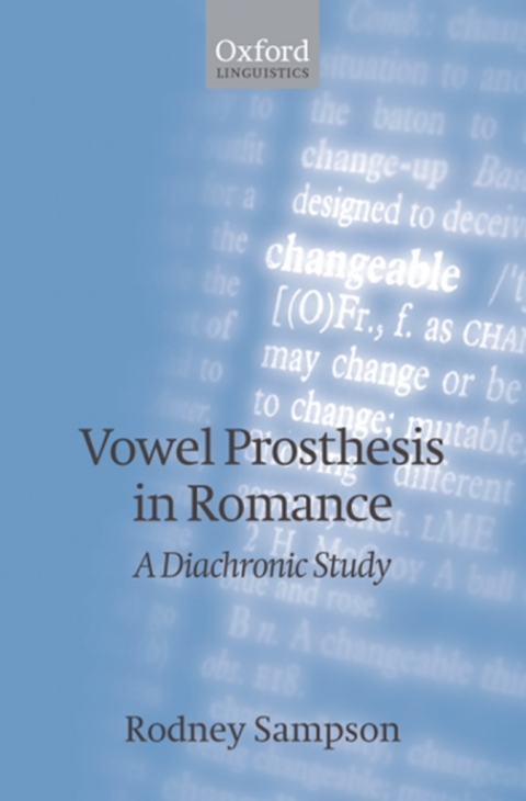 Cover image for book Vowel Prosthesis in Romance