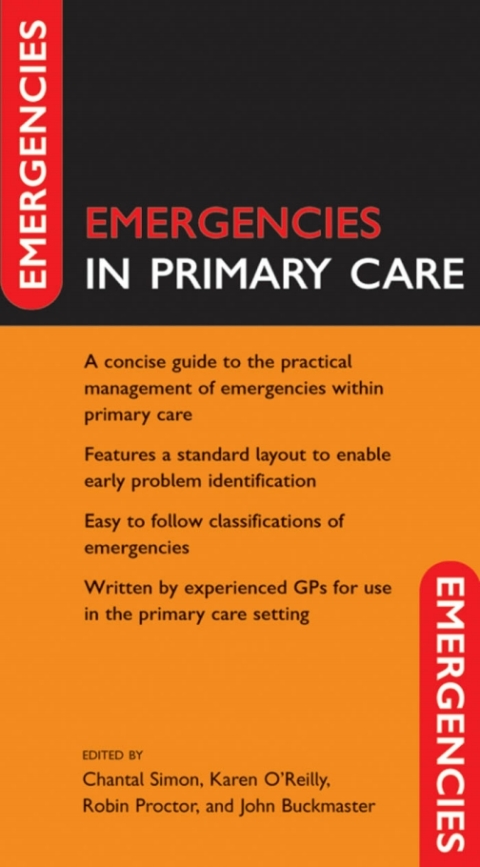 Cover image for book Emergencies in Primary Care