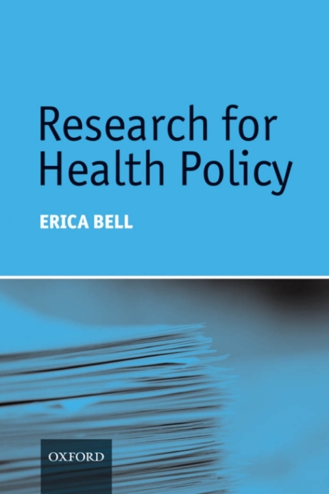 Cover image for book Research for Health Policy