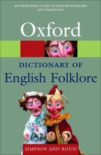 Titelbild: A Dictionary of English Folklore 9780198804871