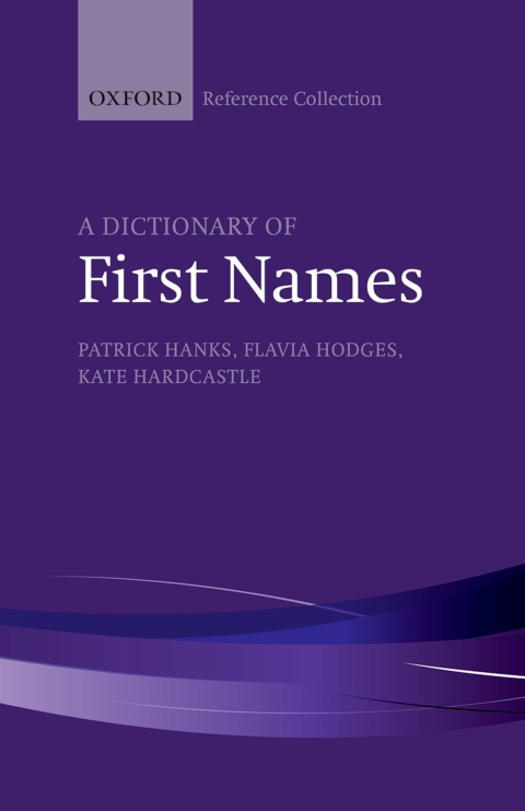Cover image for book A Dictionary of First Names