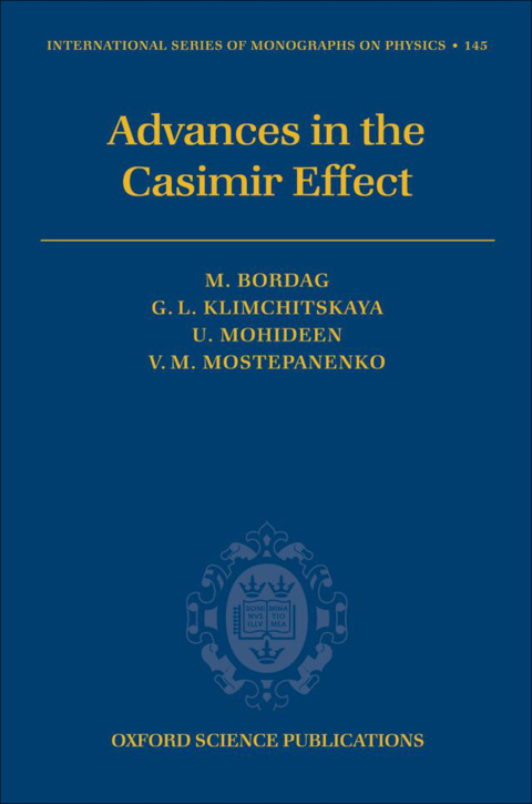 Cover image for book Advances in the Casimir Effect