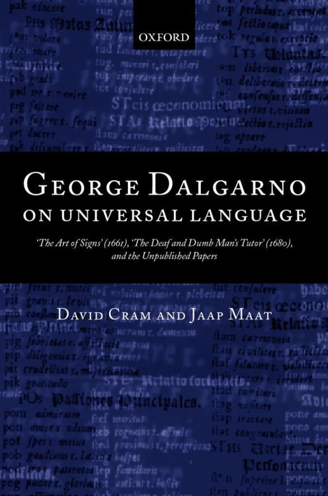 George Dalgarno on Universal Language