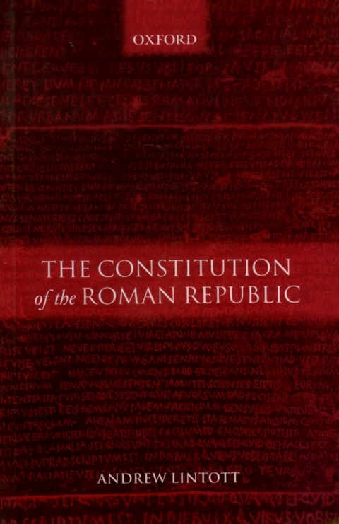 Cover image for book The Constitution of the Roman Republic