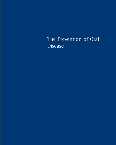 Cover image for book The Prevention of Oral Disease