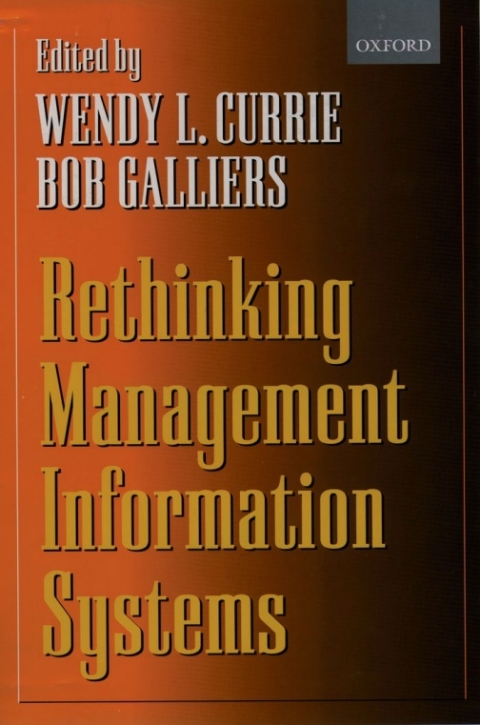 Cover image for book Rethinking Management Information Systems