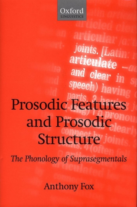 Cover image for book Prosodic Features and Prosodic Structure