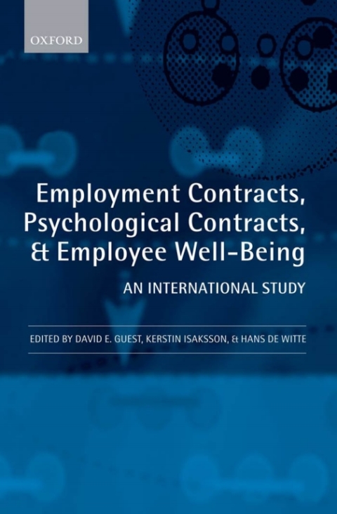 Cover image for book Employment Contracts, Psychological Contracts, and Employee Well-Being