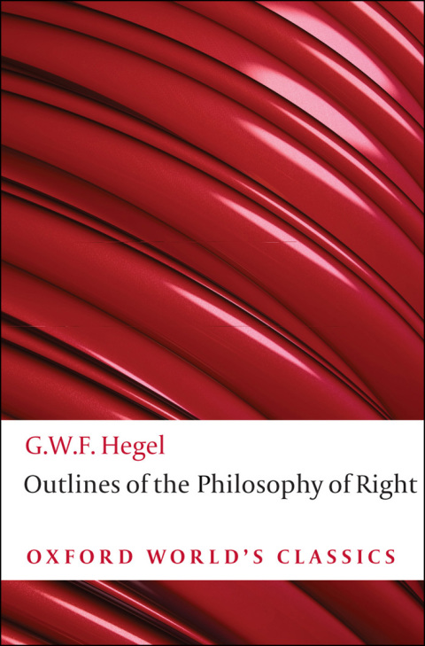 Cover image for book Outlines of the Philosophy of Right