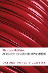 Cover image: An Essay on the Principle of Population 9780199540457