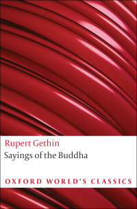 Cover image: Sayings of the Buddha 1st edition 9780192839251