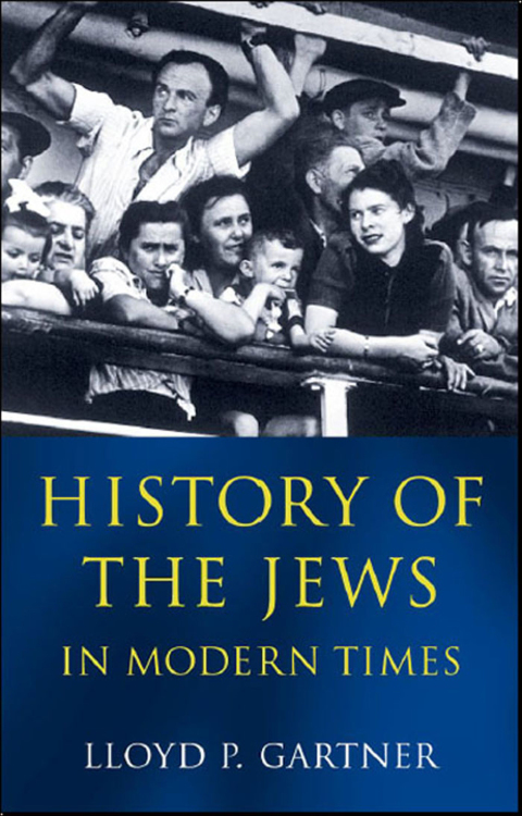 Cover image for book History of the Jews in Modern Times