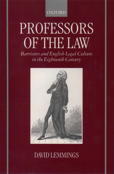 Cover image for book Professors of the Law
