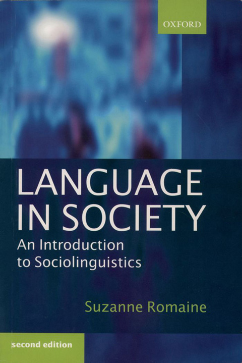 Cover image for book Language in Society