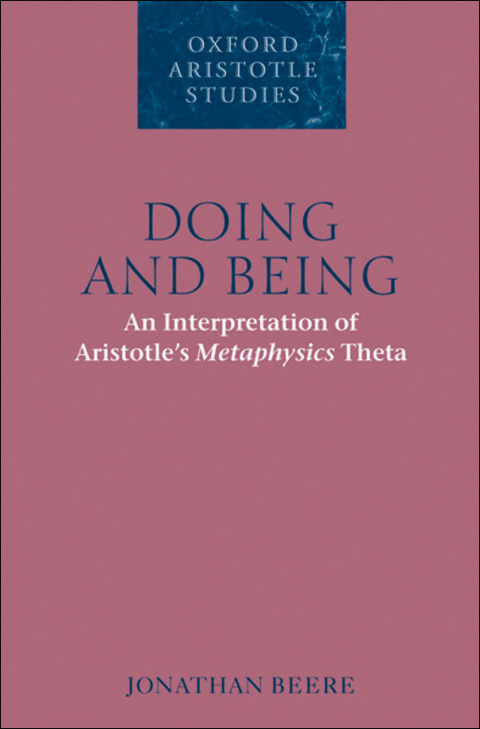 Cover image for book Doing and Being