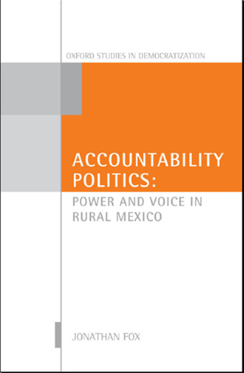 Cover image for book Accountability Politics