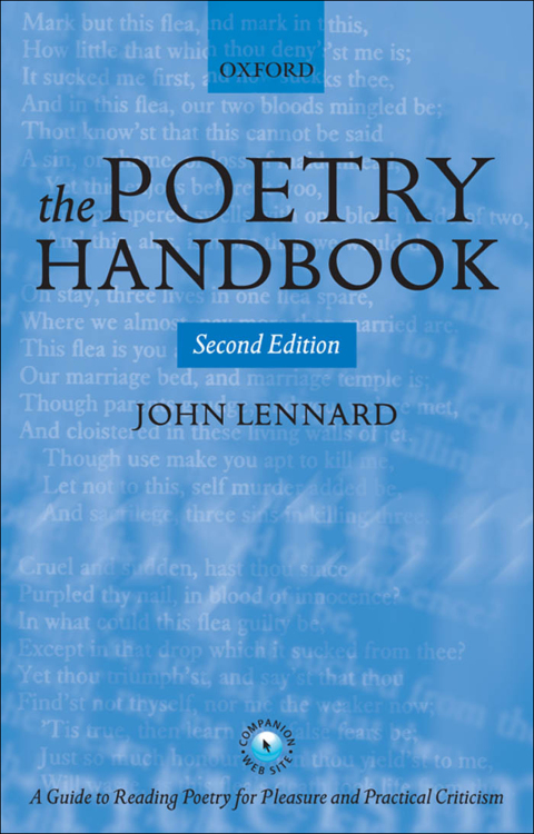Cover image for book The Poetry Handbook