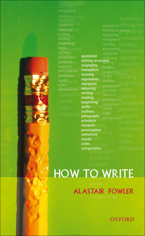 Cover image for book How to Write