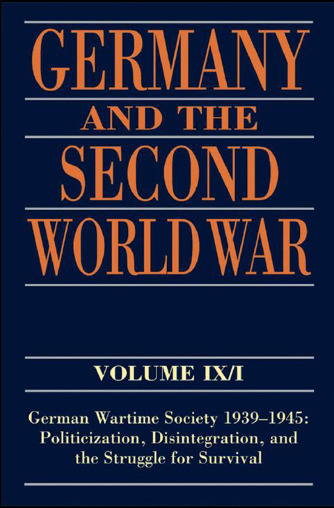 Cover image for book Germany and the Second World War