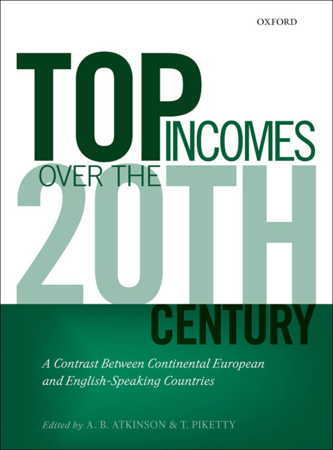Cover image for book Top Incomes Over the Twentieth Century