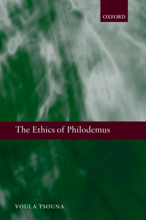 Cover image for book The Ethics of Philodemus