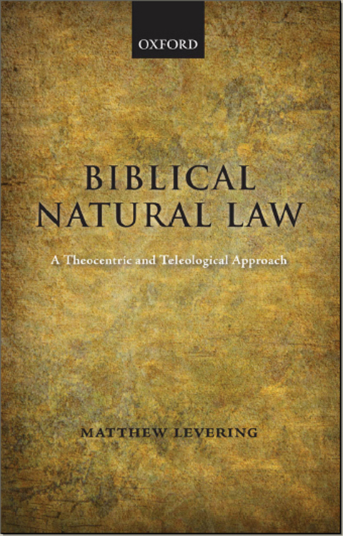 Cover image for book Biblical Natural Law