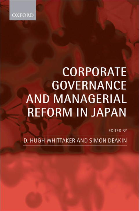 Cover image for book Corporate Governance and Managerial Reform in Japan