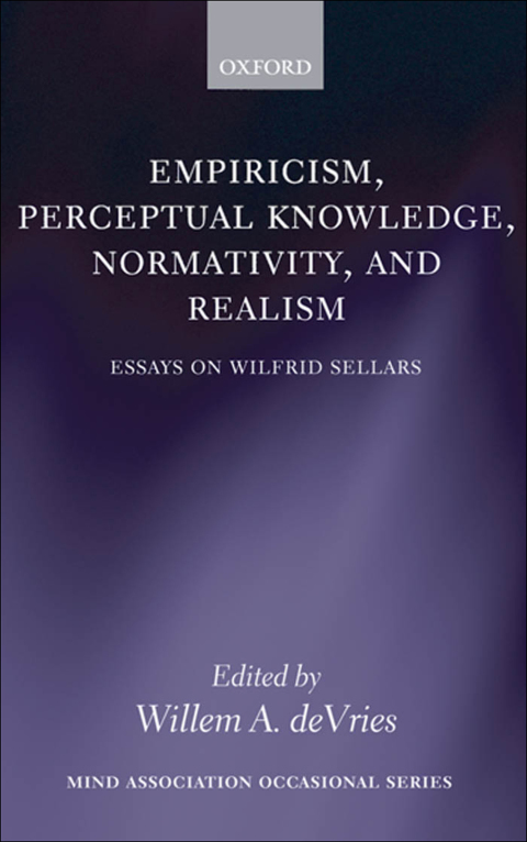 Cover image for book Empiricism, Perceptual Knowledge, Normativity, and Realism