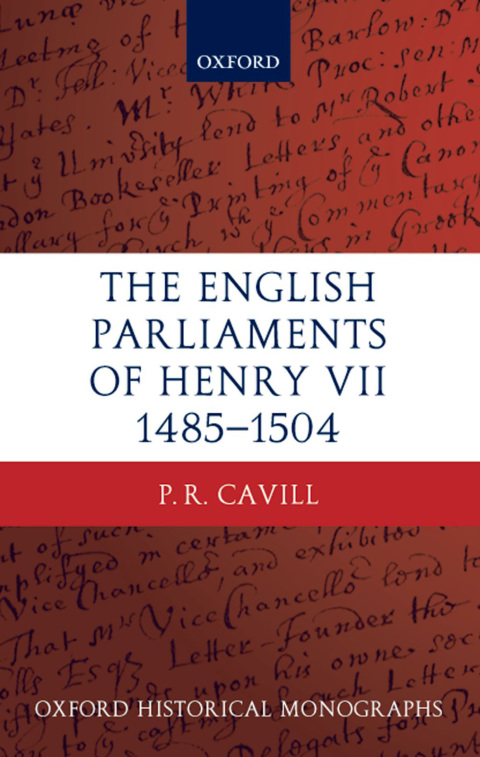 Cover image for book The English Parliaments of Henry VII 1485-1504