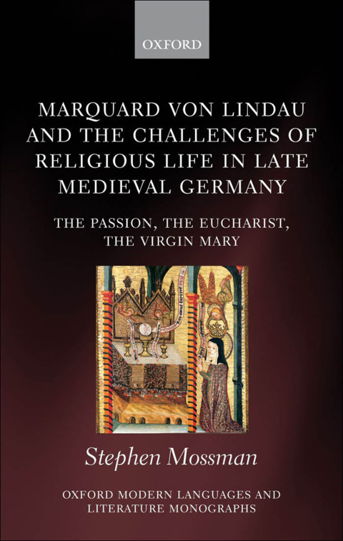 Cover image for book Marquard von Lindau and the Challenges of Religious Life in Late Medieval Germany