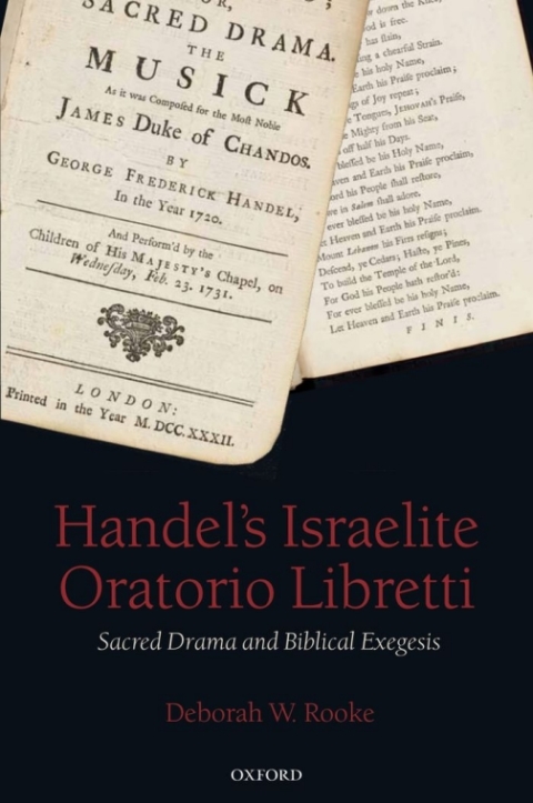 Cover image for book Handel's Israelite Oratorio Libretti
