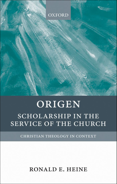 Cover image for book Origen
